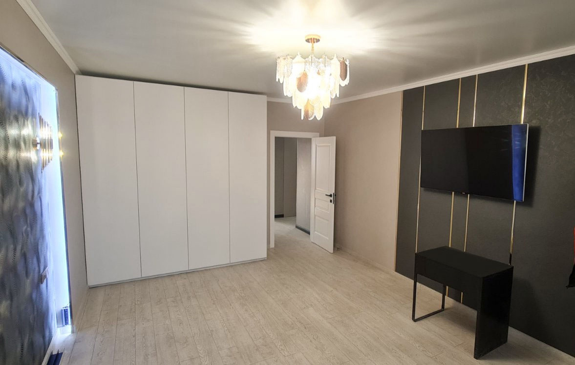 Квартира в контрастных цветах