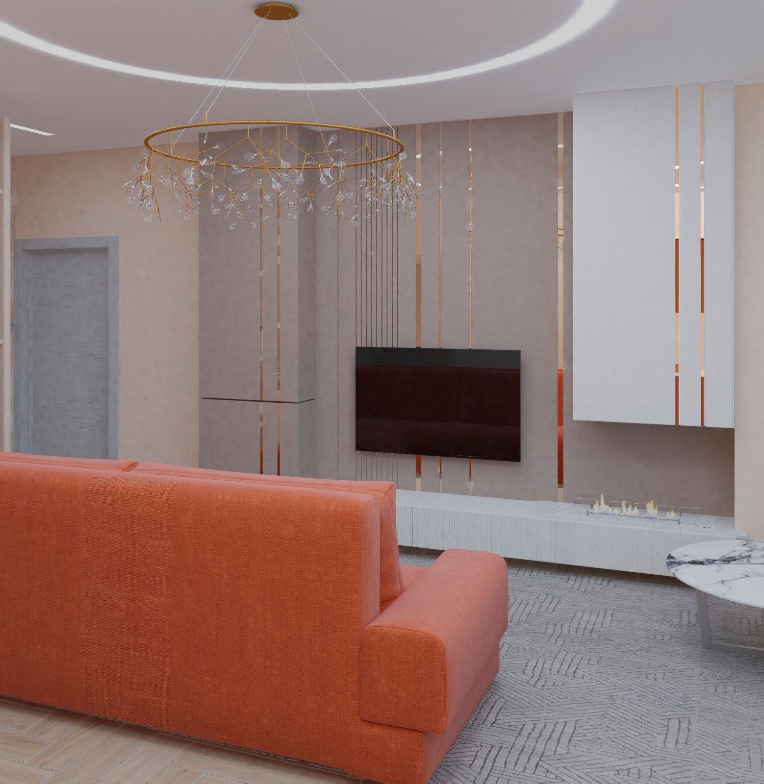 Проект квартиры в центре города