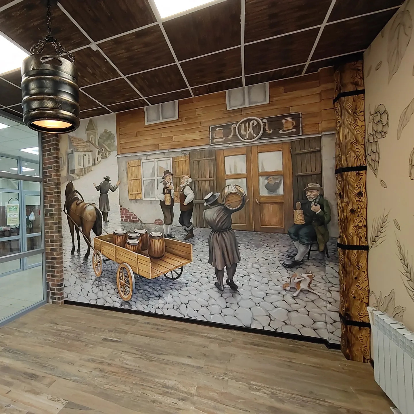 Роспись стен