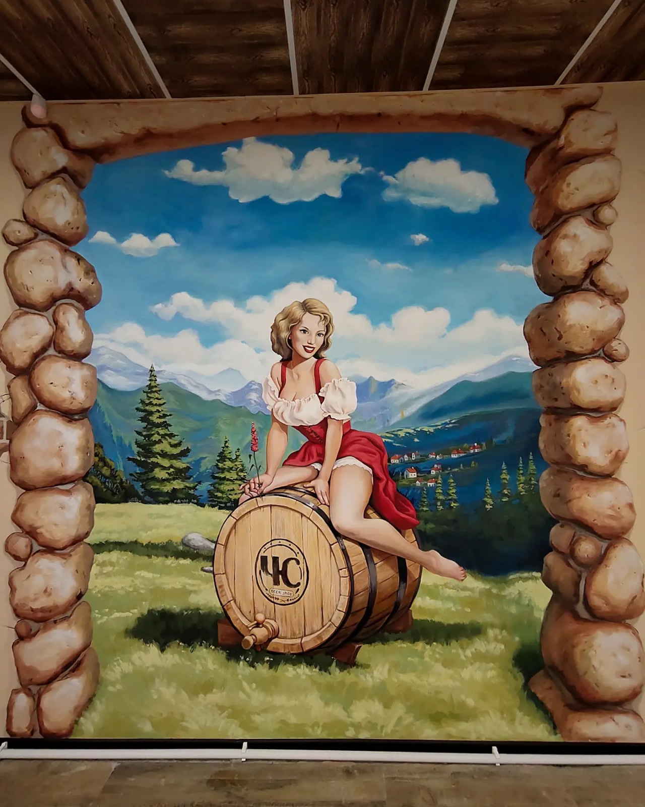 Роспись стен