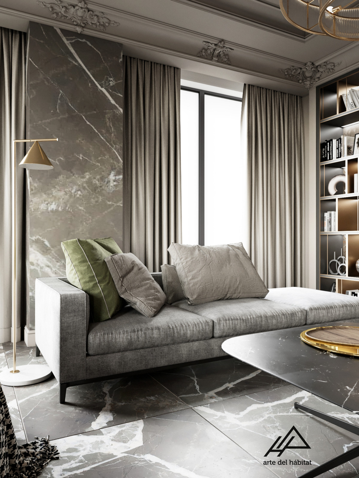 Contemp interior in MSK