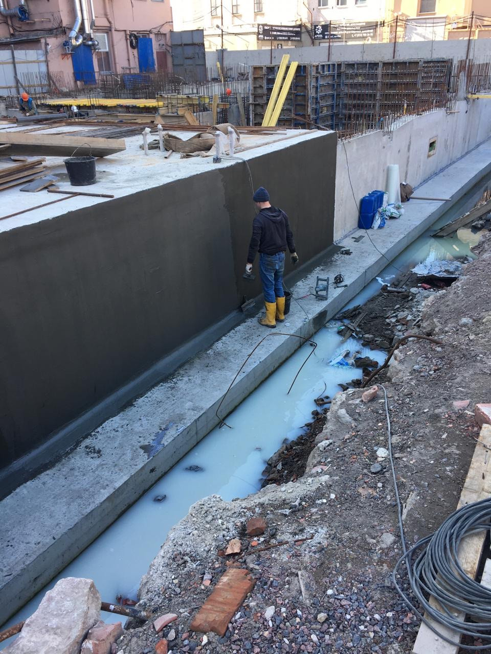 Гидроизоляция на заводе "Морское подводное оружие"