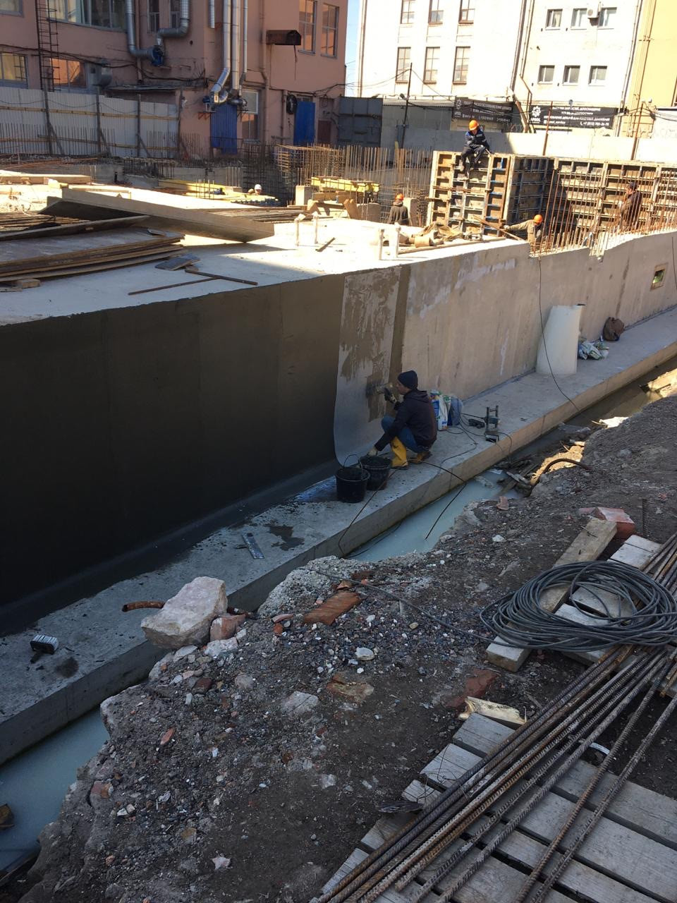 Гидроизоляция на заводе "Морское подводное оружие"