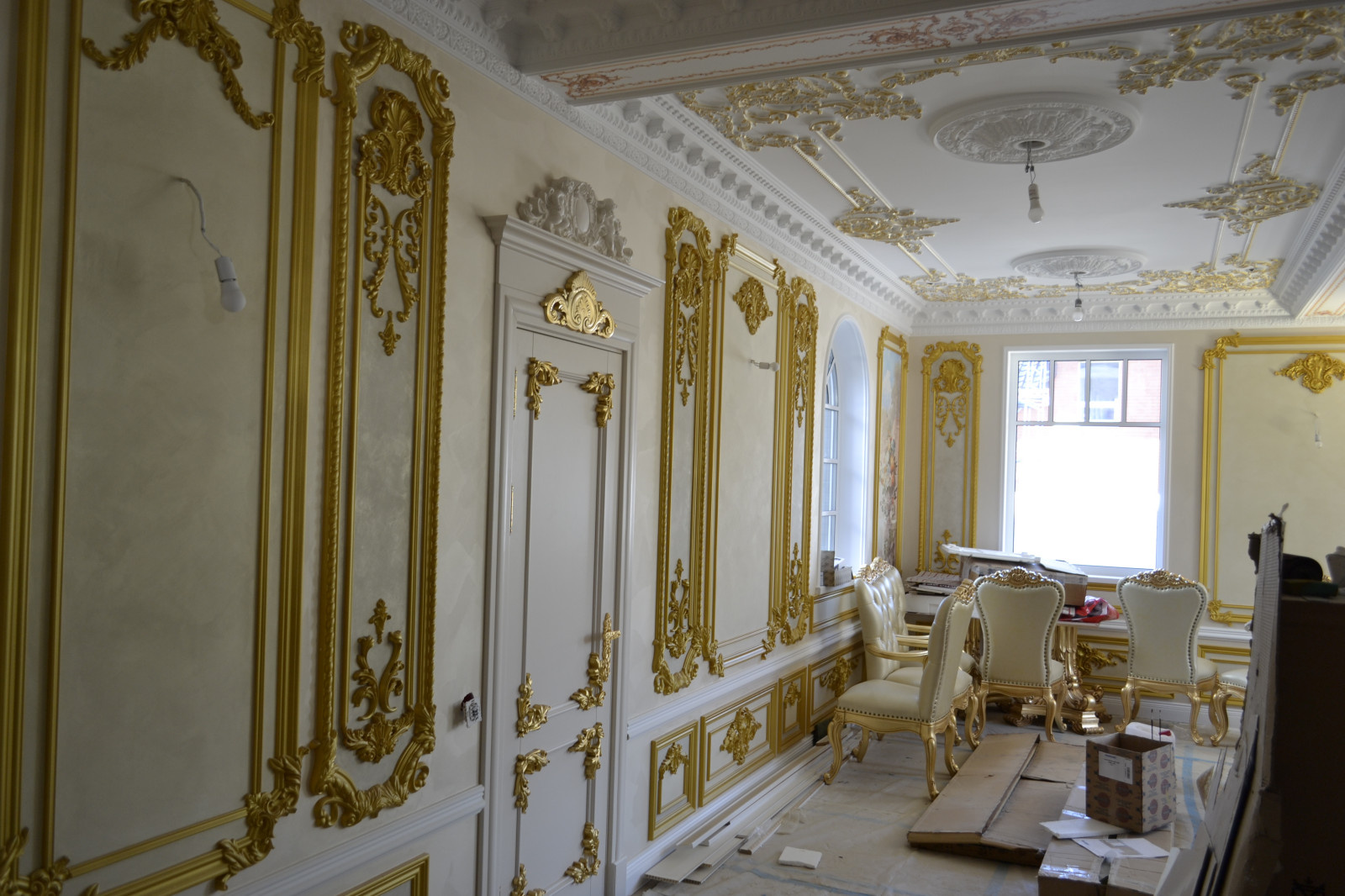Интерьер в стиле барокко. СПБ