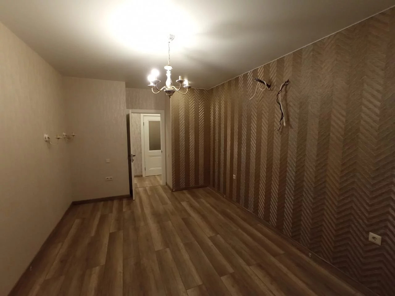 Ремонт квартиры в стиле Ретро, темные тона, 82 кв.м.