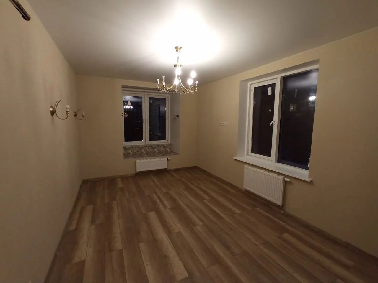 Ремонт квартиры в стиле Ретро, темные тона, 82 кв.м.