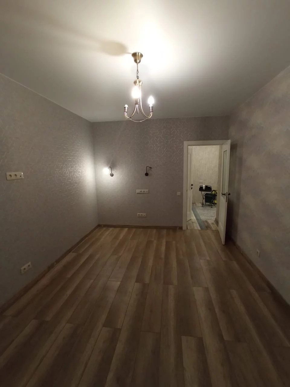 Ремонт квартиры в стиле Ретро, темные тона, 82 кв.м.