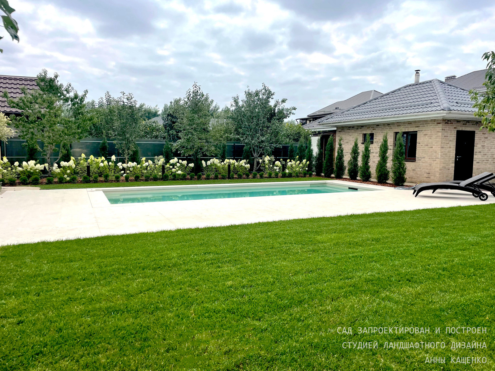 Строительство сада по проекту "Французский завтрак" 10сот., Немецкая деревня