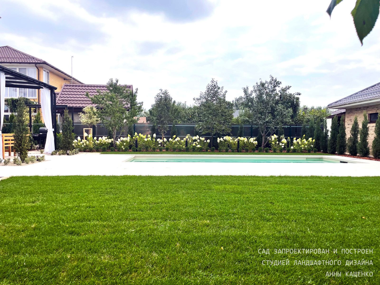 Строительство сада по проекту "Французский завтрак" 10сот., Немецкая деревня