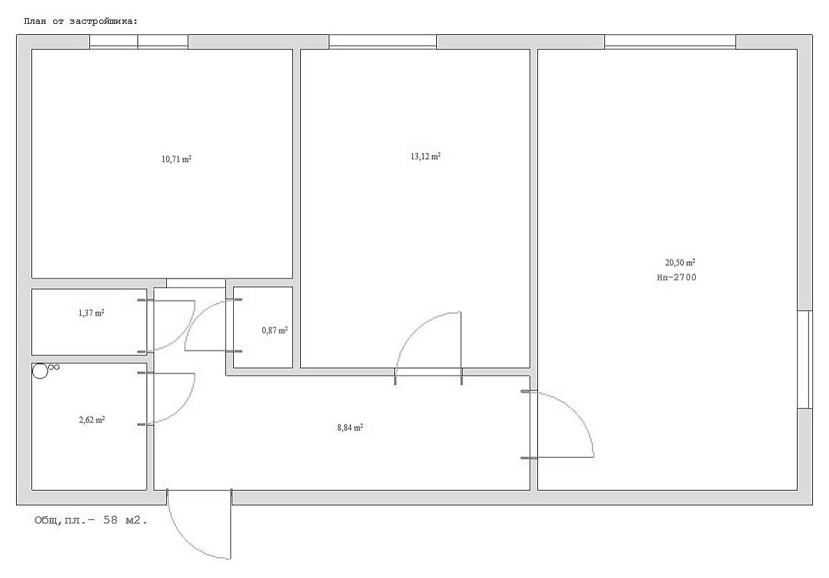 Удачное планировочное решение
