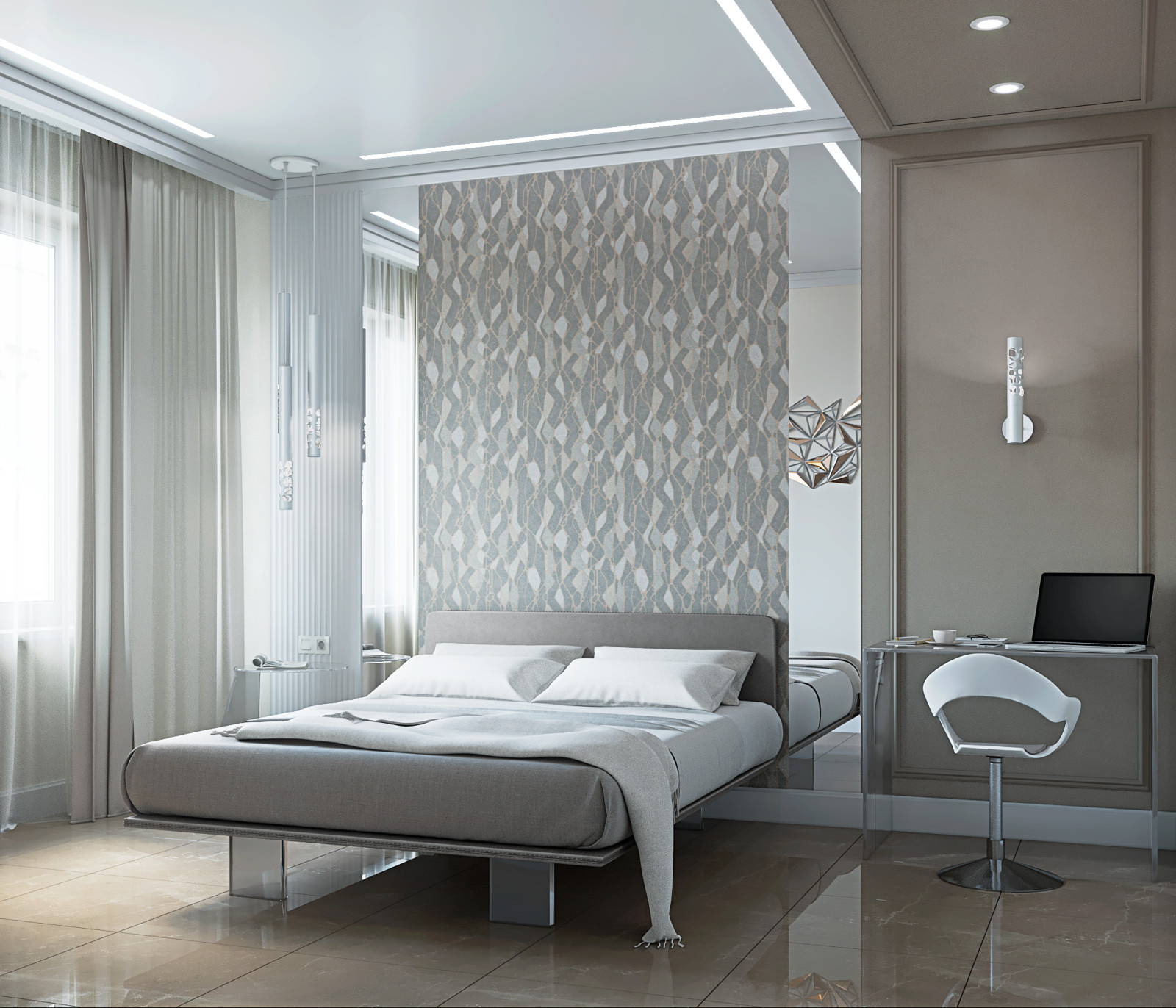 Спальня для молодого человека.