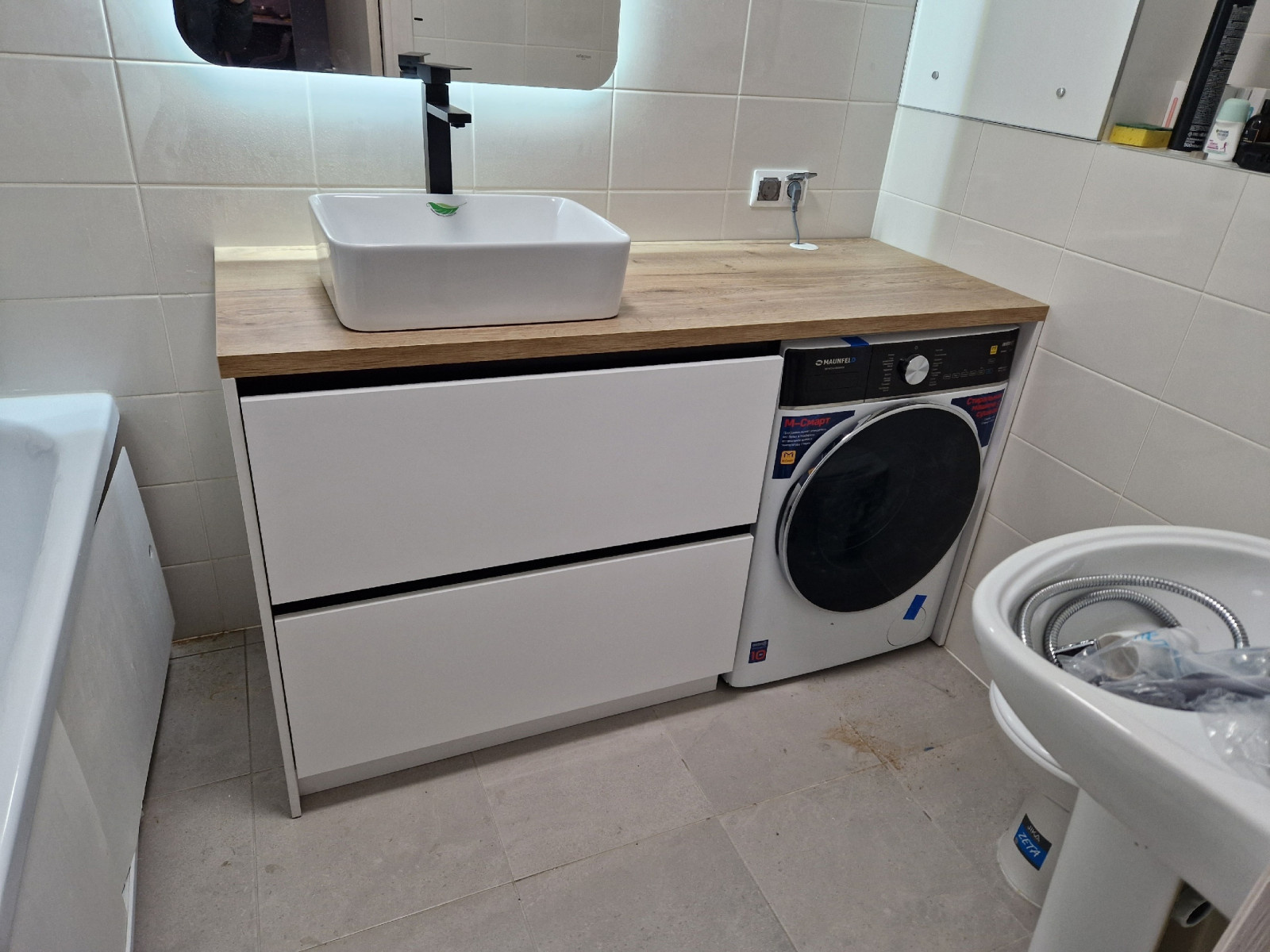 Реализованные проекты "Ванные комнаты"