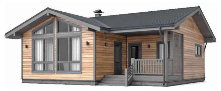 Каркасная баня 9х10 м