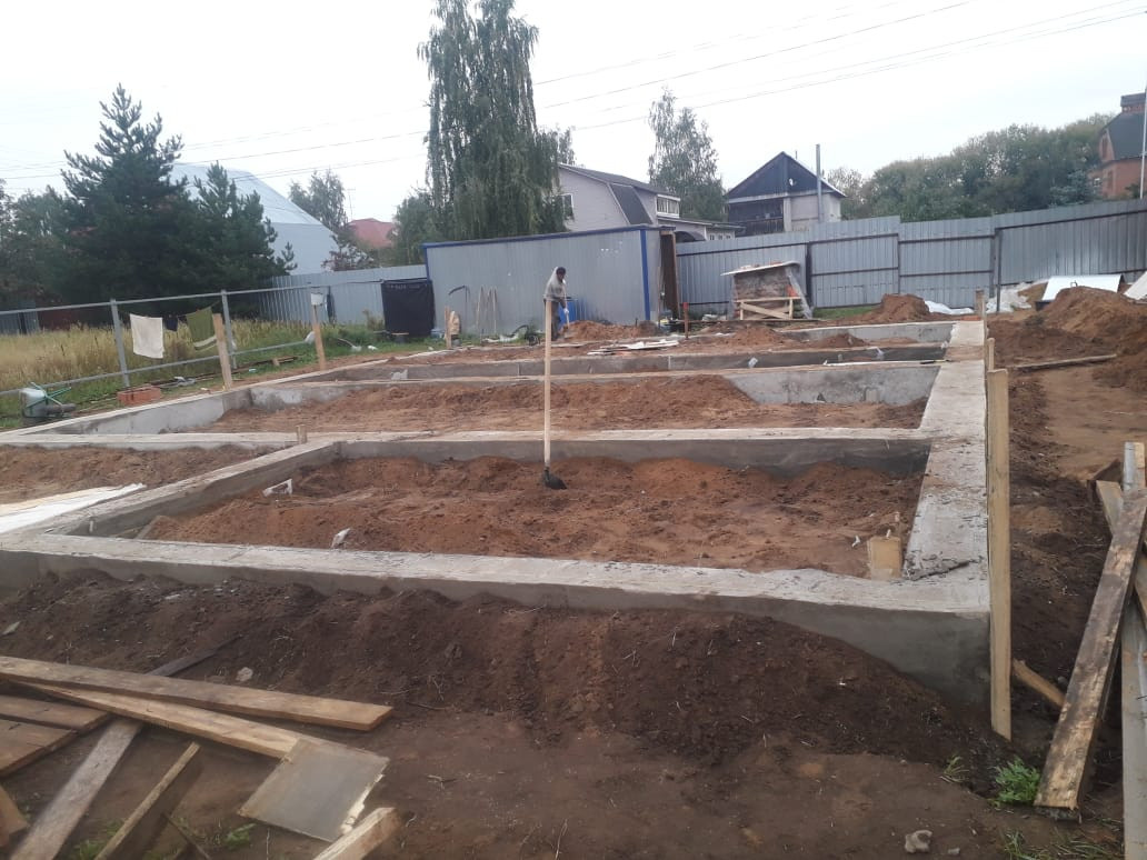 Двухэтажный коттедж из газобетонного блока