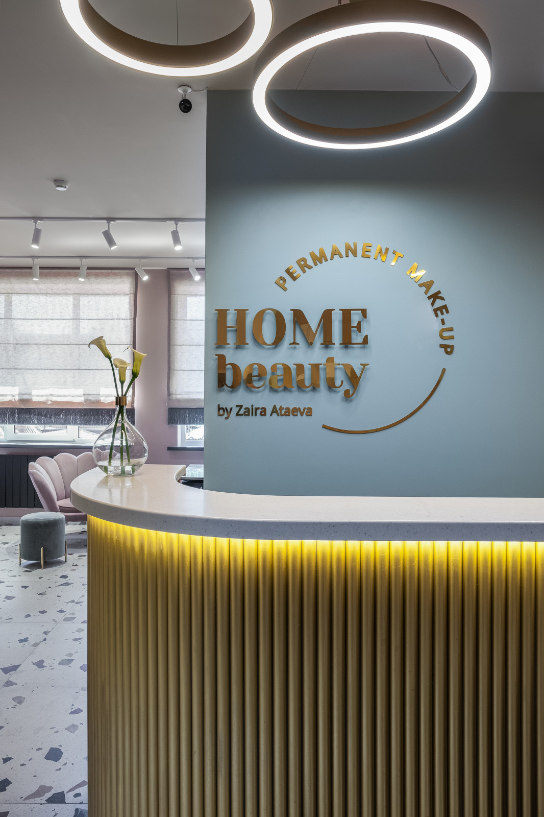 Стилизация интерьера салона косметологии от Анна Дементьевой-Ясинской