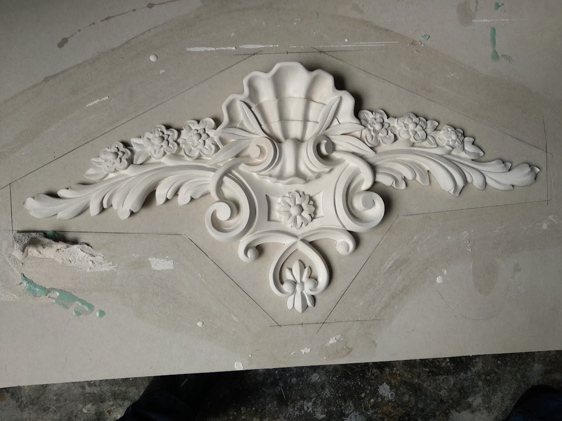 Элементы декора из гипса