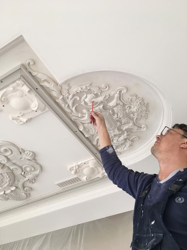 Создание изделий из гипсовой лепнины