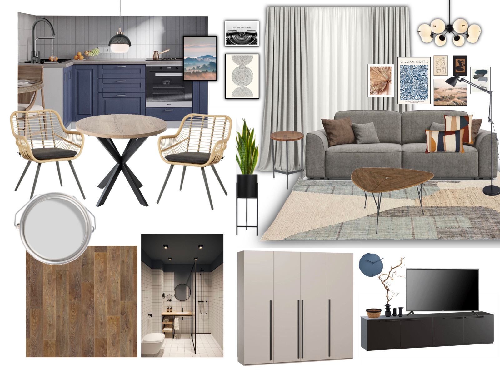 Коллажи для моих проектов по декорированию.