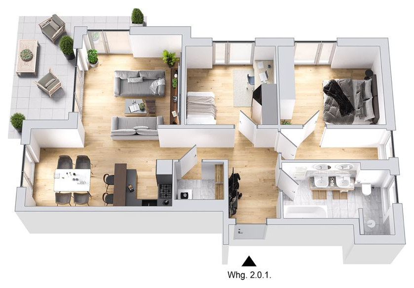 3D Grundriss