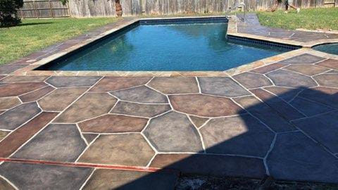 Обложка проекта: Stamped concrete