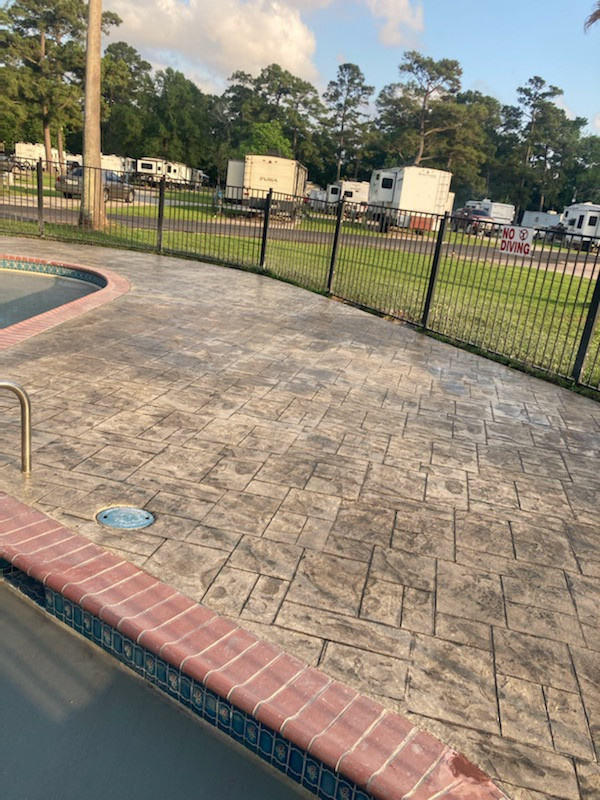 examples of stamped concrete