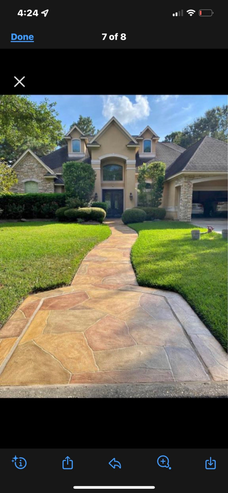 examples of stamped concrete