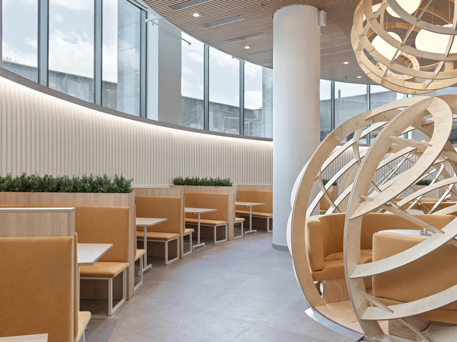 Интерьеры нового здания технопарк Калибр