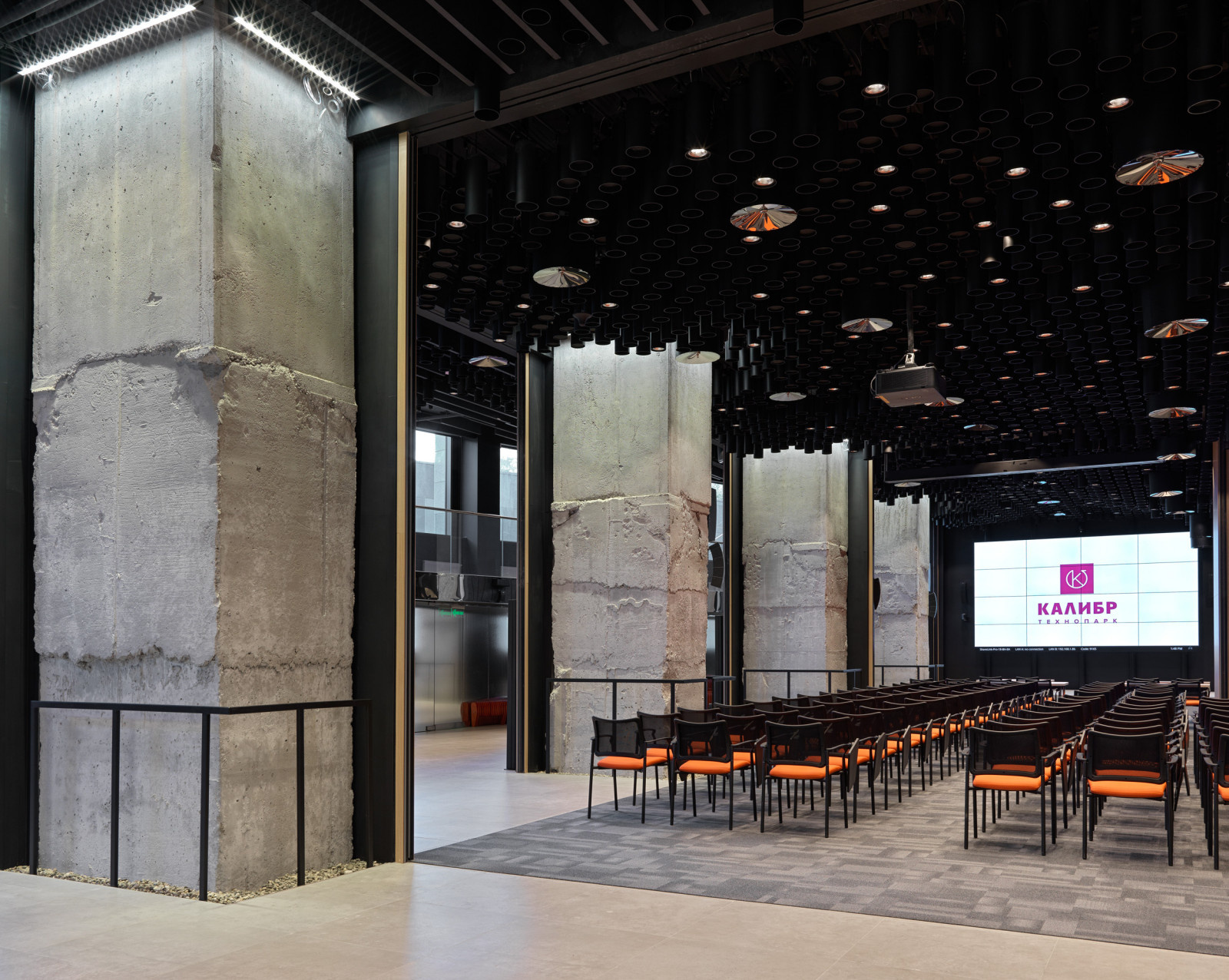 Интерьеры нового здания технопарк Калибр