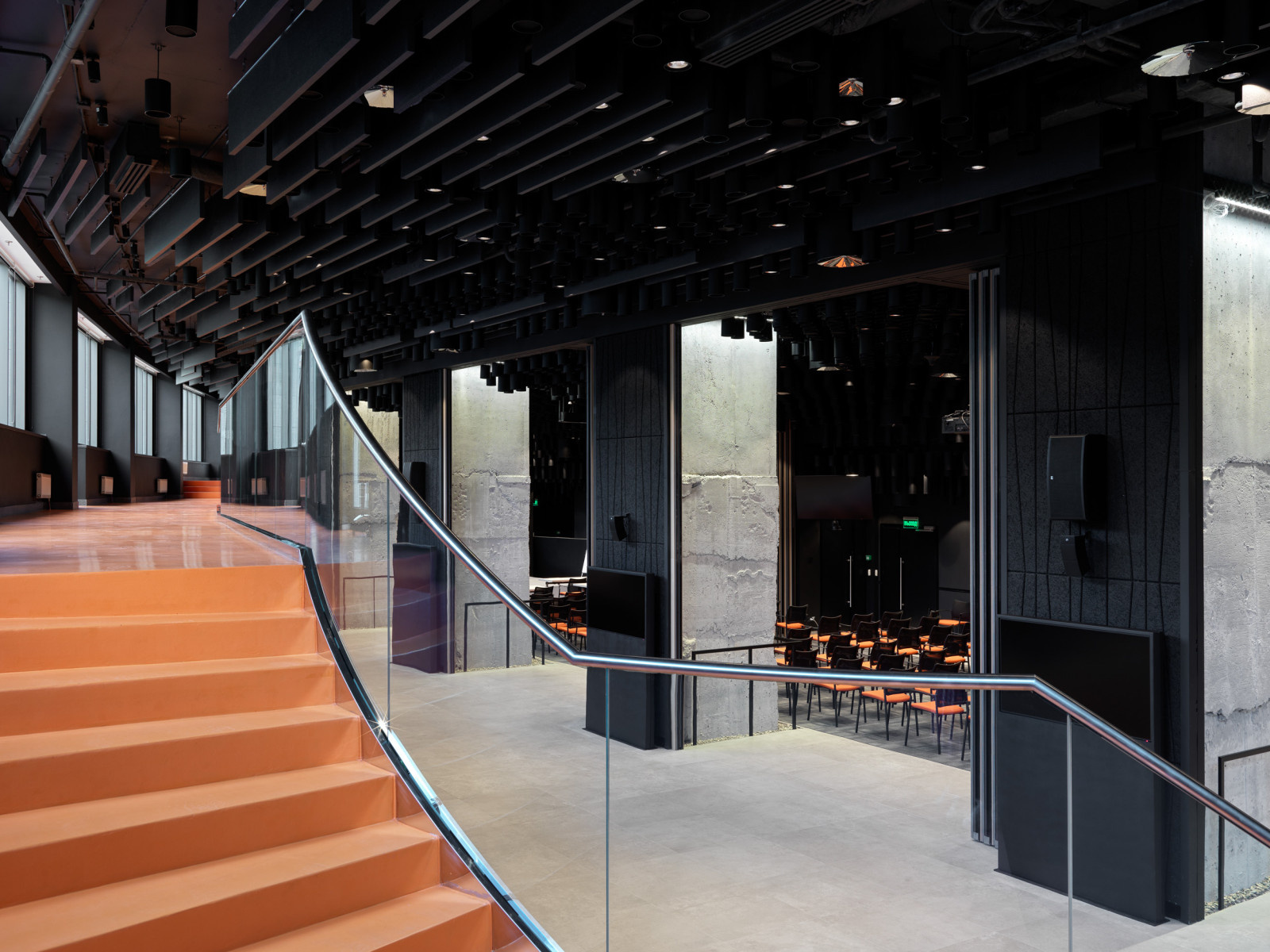 Интерьеры нового здания технопарк Калибр