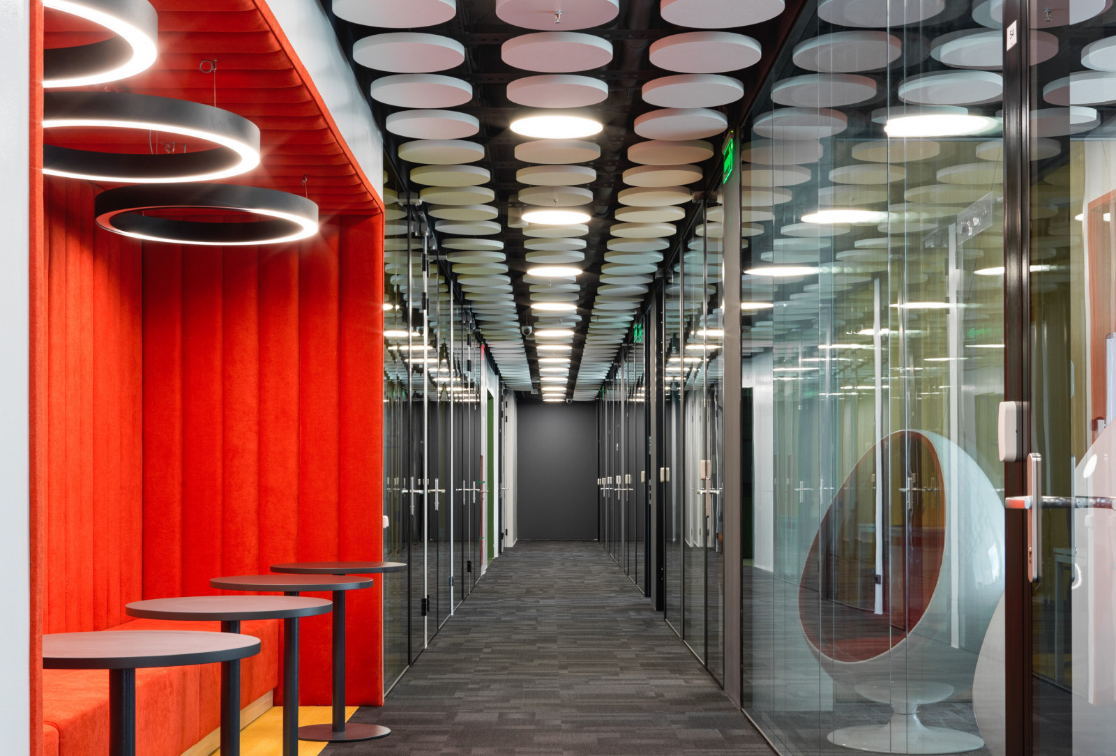 Интерьеры нового здания технопарк Калибр