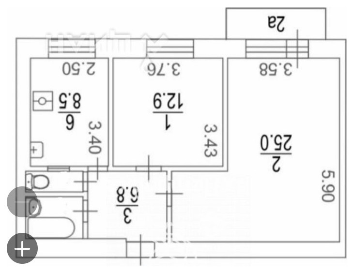 Квартира в Сталинке на Ленинском проспекте