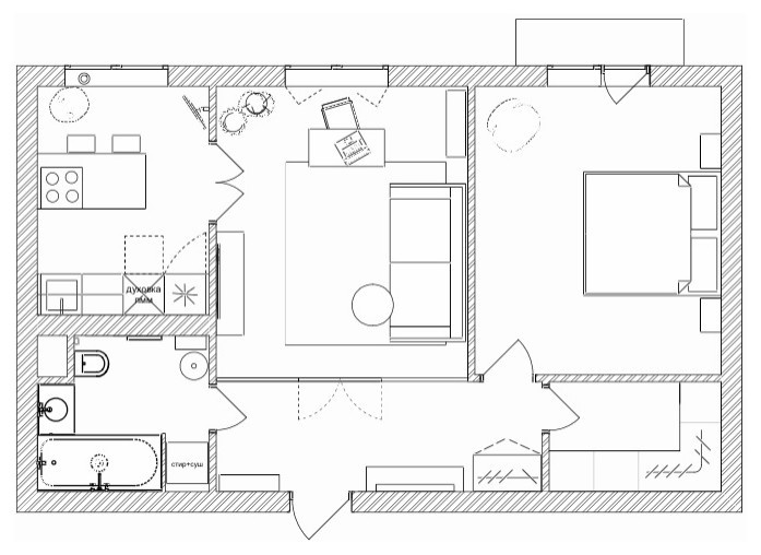 Квартира в Сталинке на Ленинском проспекте