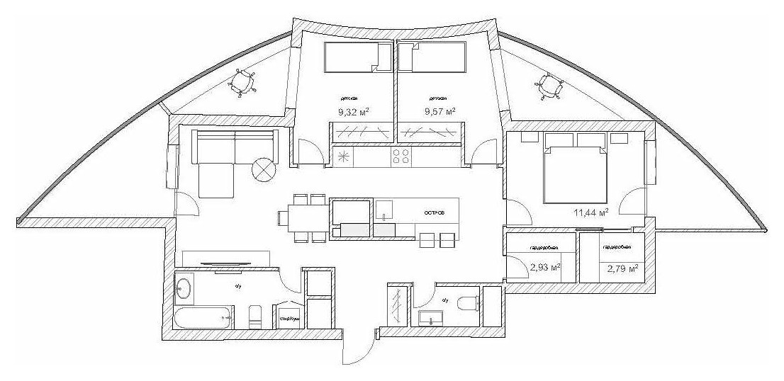 Квартира в жк Башни на Академической