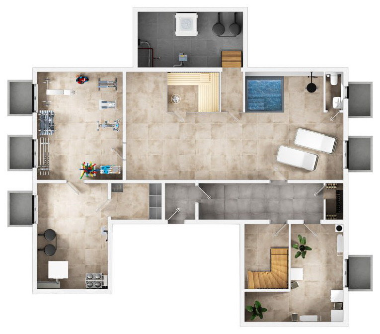 3D-Grundriss