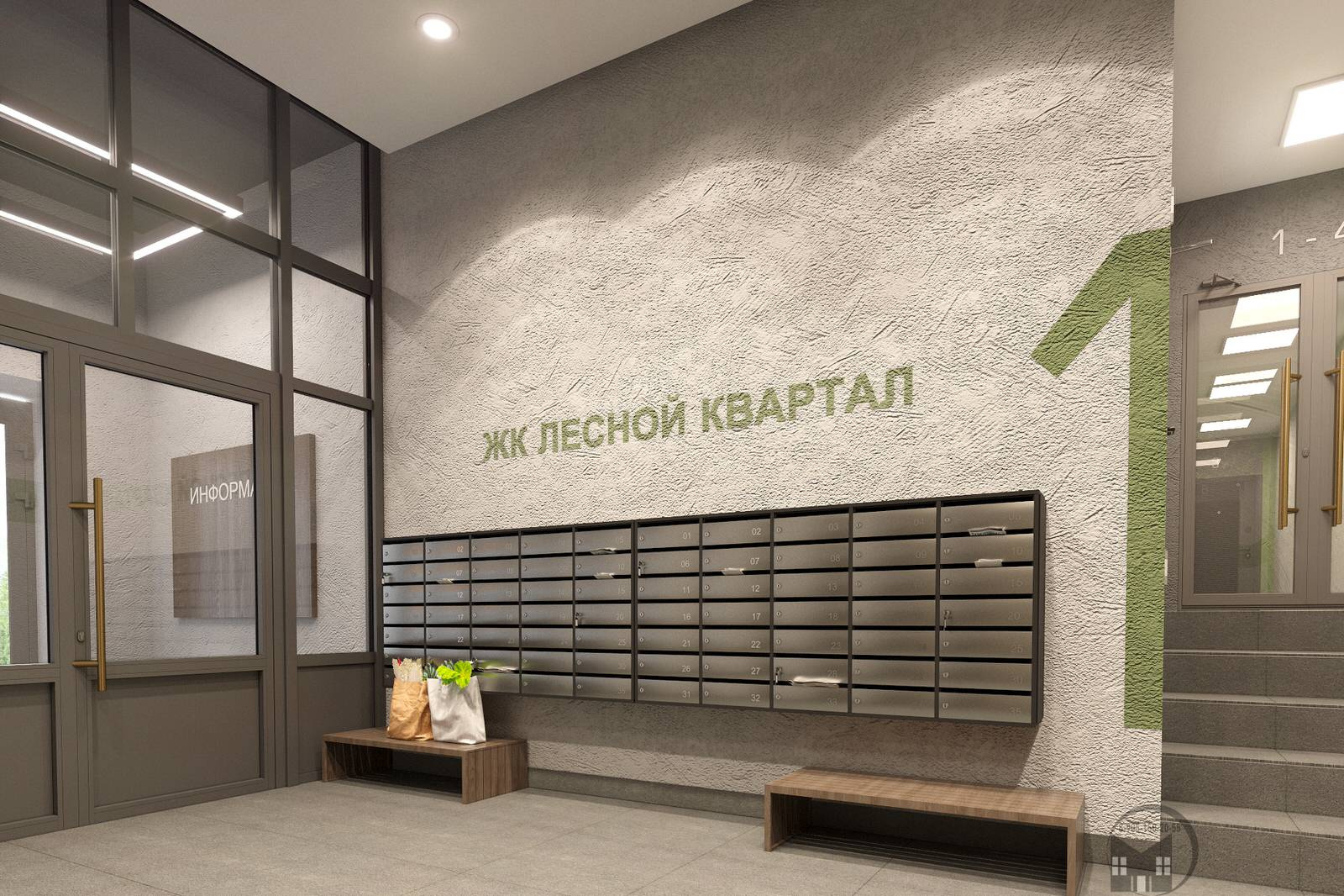 МОП ЖК Лесной квартал