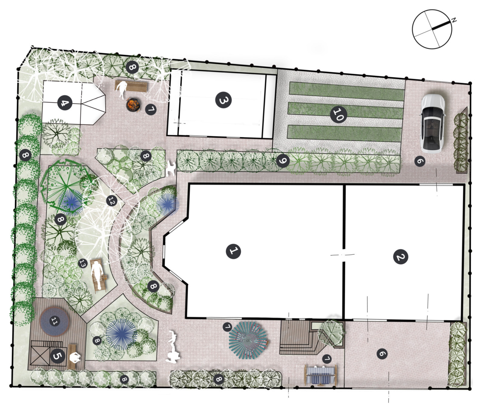 Проектирование. Реализация. Частный сад.