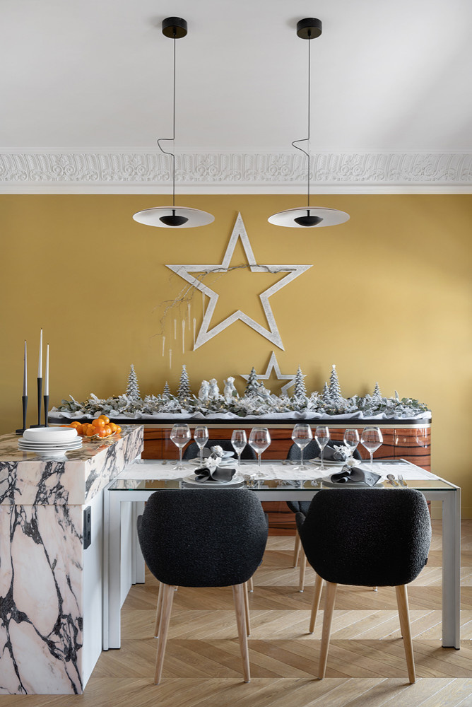 Новогоднее декорирование интерьера