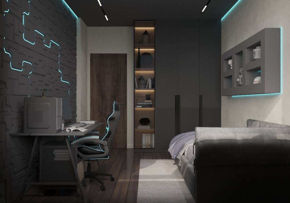 Квартира для супружеской пары и двух взрослых сыновей