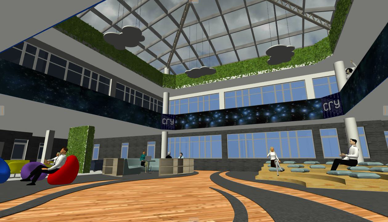 Вестибюль Сочинского университета в Центральном районе г. Сочи