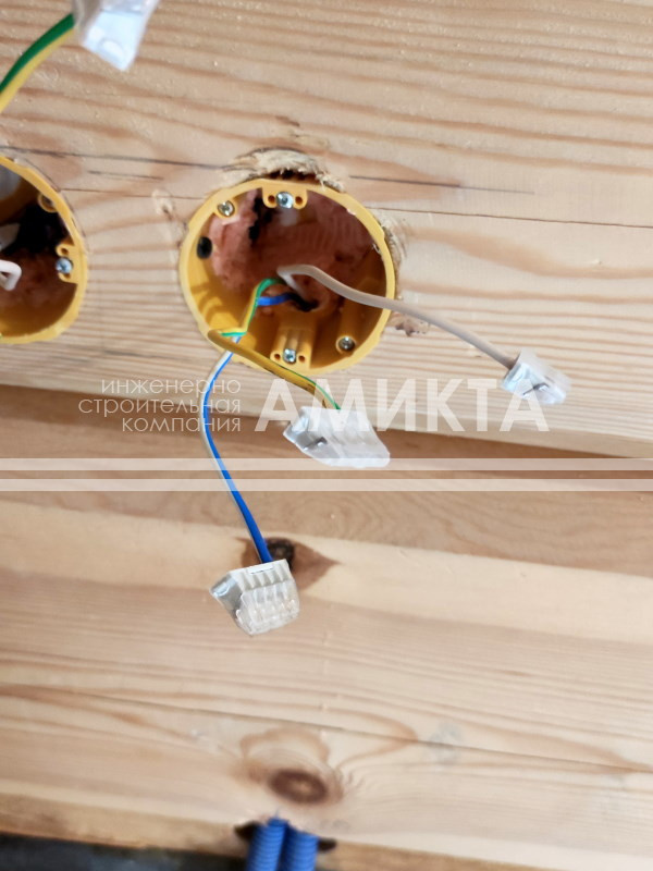 Инженерные системы для двухэтажного дома из бруса