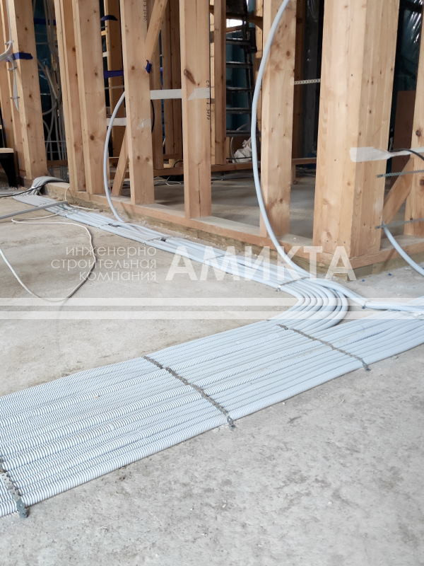 Инженерные системы для каркасного дома 170 м²