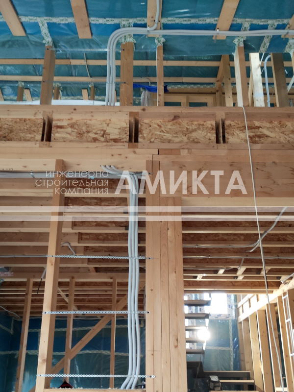 Инженерные системы для каркасного дома 170 м²