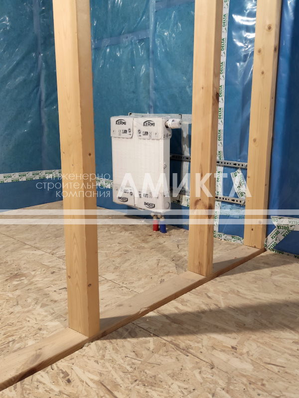 Инженерные системы для каркасного дома 170 м²