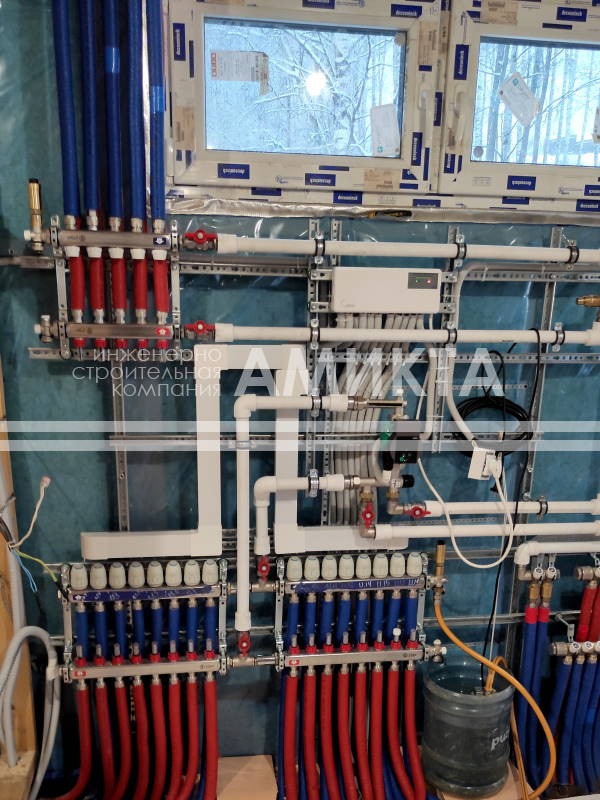 Инженерные системы для каркасного дома 170 м²