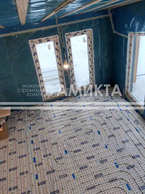 Инженерные системы для каркасного дома 170 м²