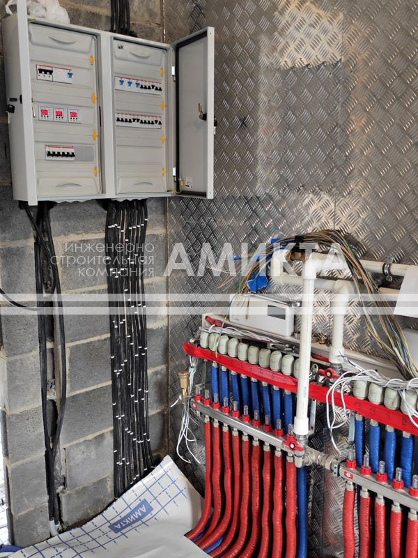 Инженерные системы для монолитного хай-тек дома 103 м²