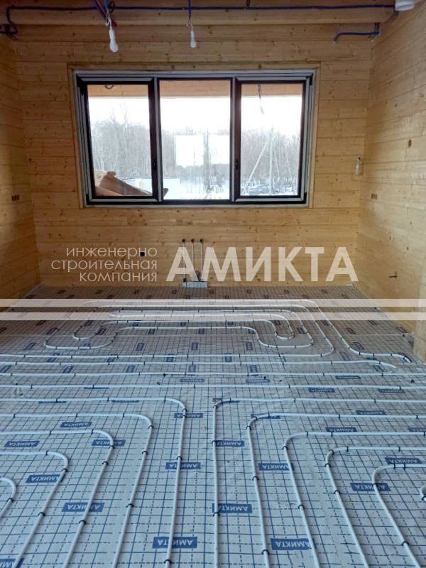 Инженерные системы для дома из бруса 215 м²