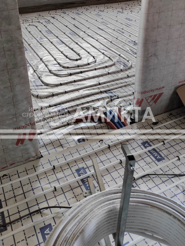 Отопление для каркасного дома 110 м²