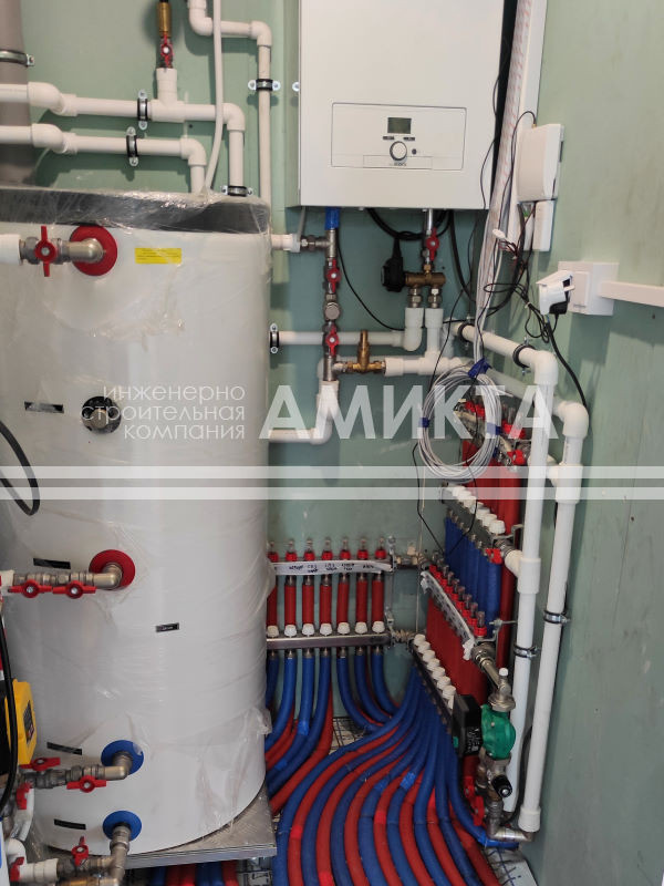 Инженерные системы для каркасного дома 105 м²
