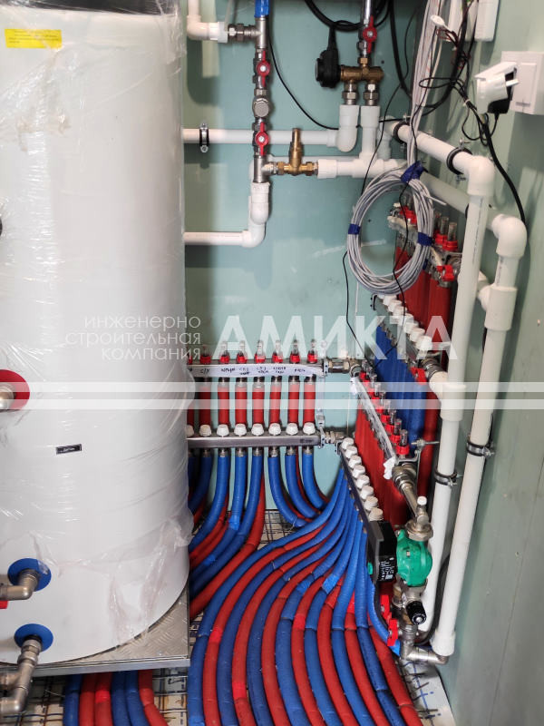 Инженерные системы для каркасного дома 105 м²